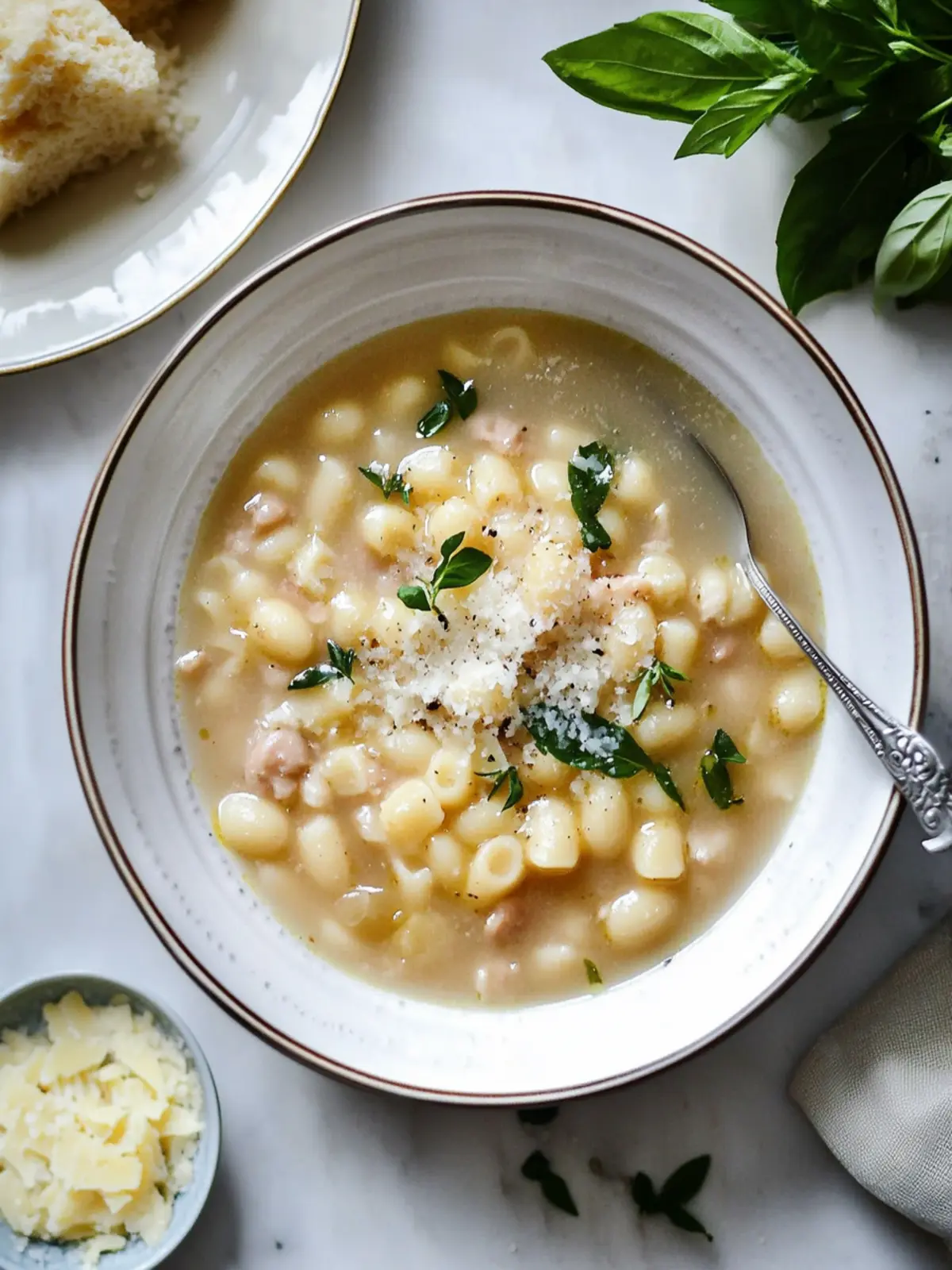 Comforting White Pasta e Fagioli for Cozy Nights In 4 White Pasta e Fagioli