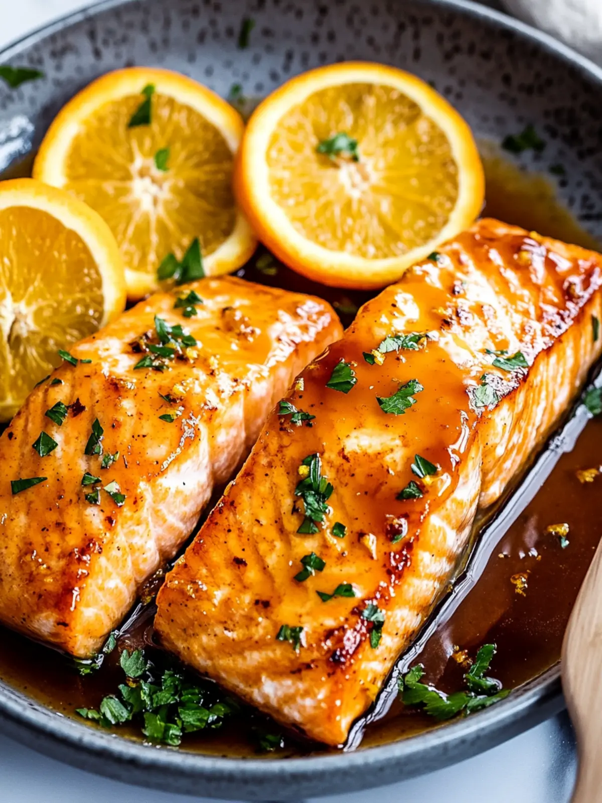 Simple Orange Glazed Salmon for Quick Weeknight Dinners 3 Orange Glazed Salmon