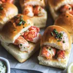 Indulgent Pull Apart Lobster Sliders with Garlic Chive Butter 6 Pull Apart Lobster Sliders with Garlic Chive Butter