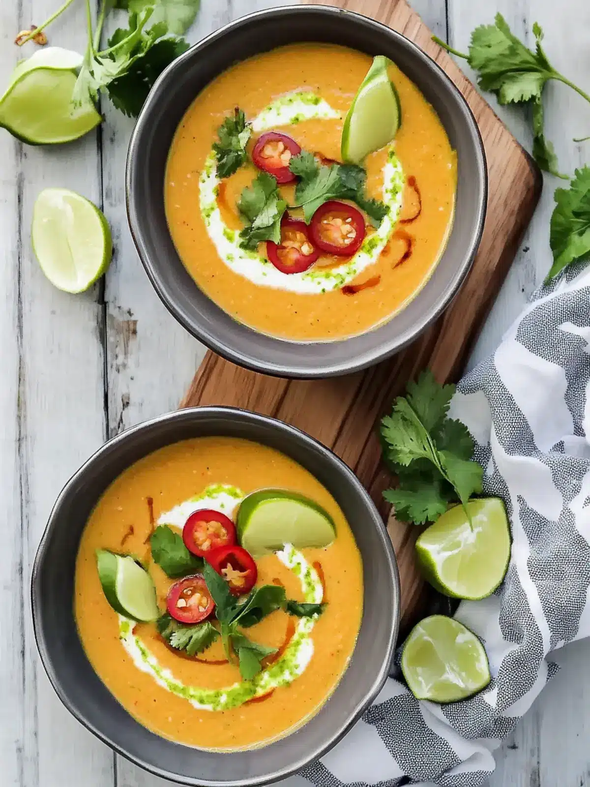 Refreshing Thai Gazpacho: Cool Off with Coconut Bliss 4 Thai Gazpacho