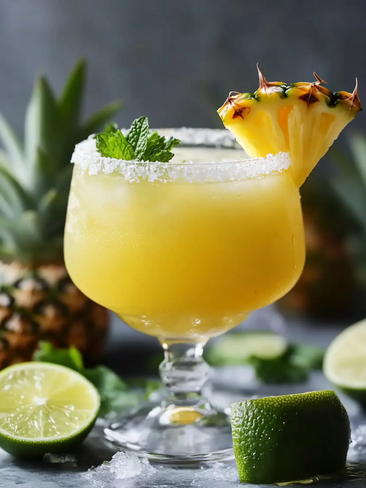 Pineapple Margarita Mocktail: Refreshing Family-Friendly Treat 3 Pineapple Margarita Mocktail