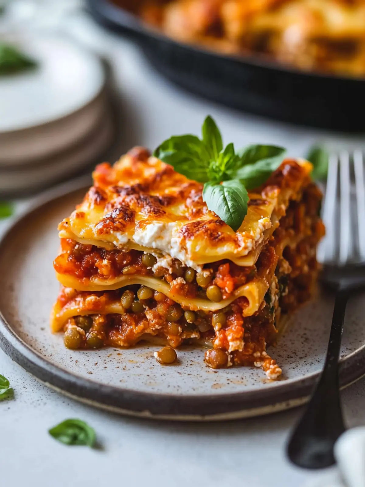 Hearty Lentil Lasagna That Will Impress Anyone at Dinner 3 Lentil Lasagna