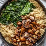 Satisfy Your Cravings with Spinach Mushroom Quinoa Skillet 10 Spinach Mushroom Quinoa Skillet