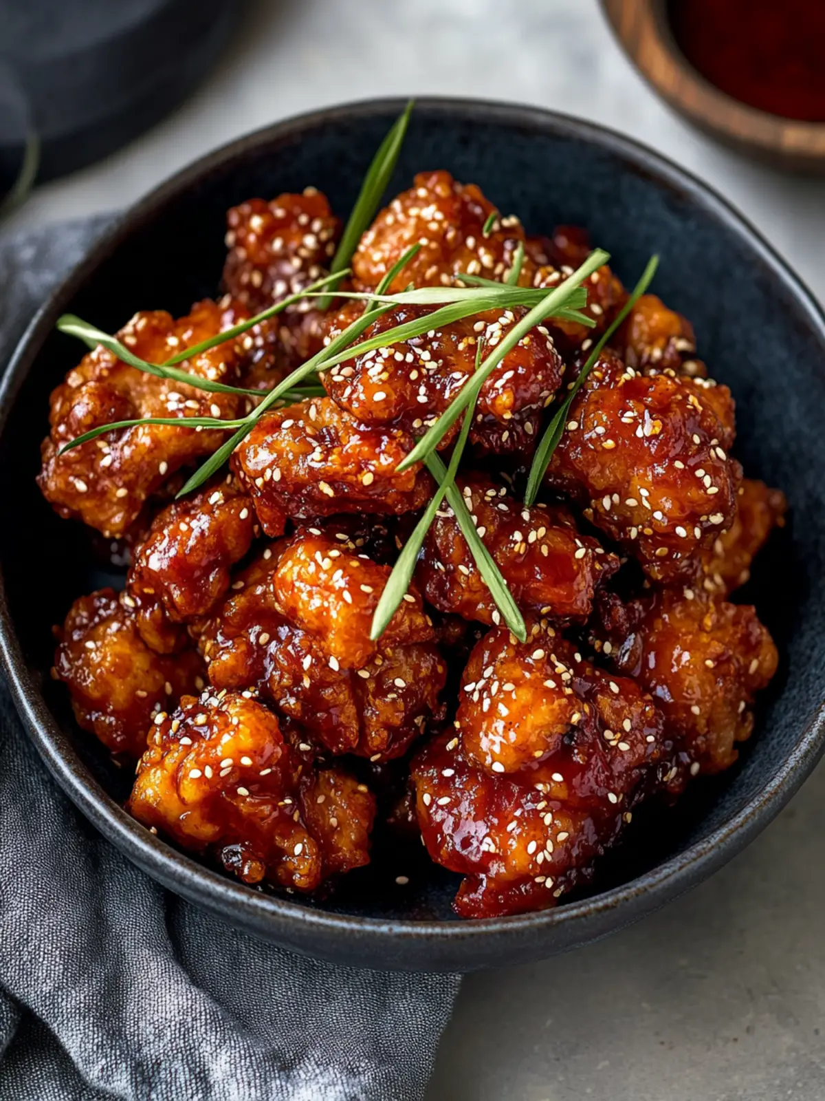 Irresistible Korean Fried Chicken with Sweet Spicy Glaze 5 Korean Fried Chicken