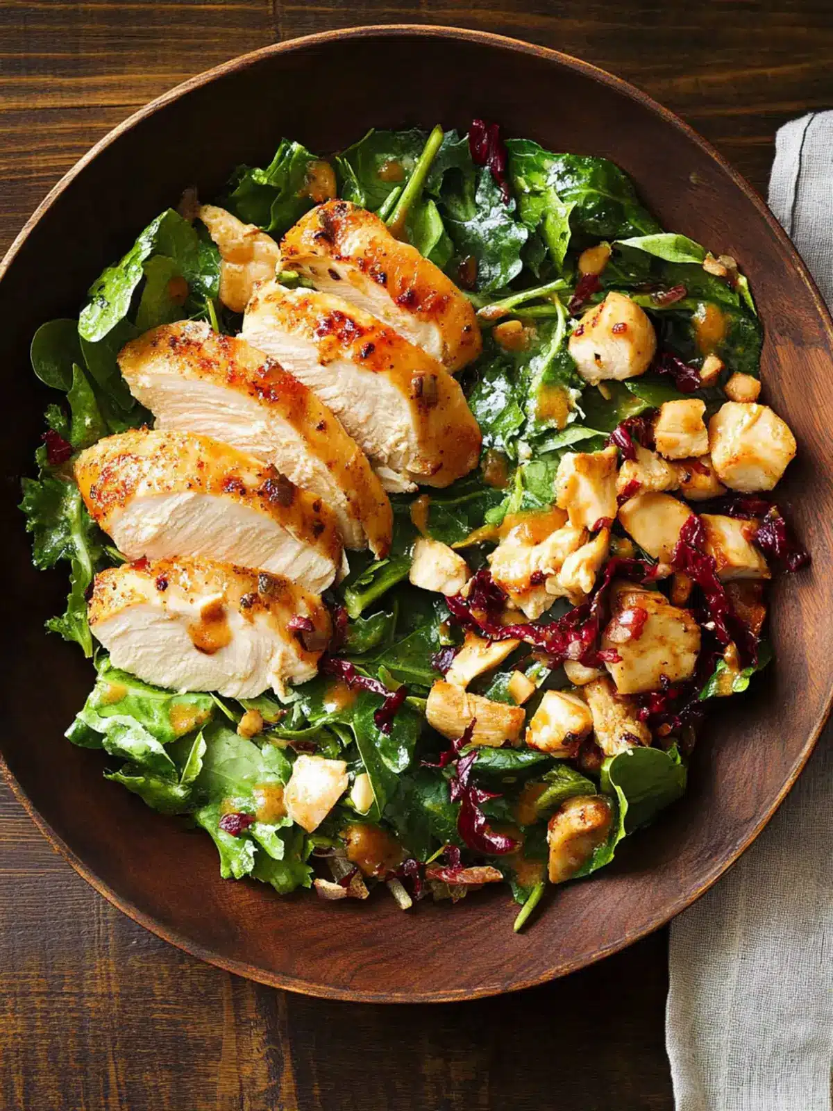 Delicious Roasted Chicken and Winter Greens Salad for Comfort 4 Roasted Chicken and Winter Greens Salad