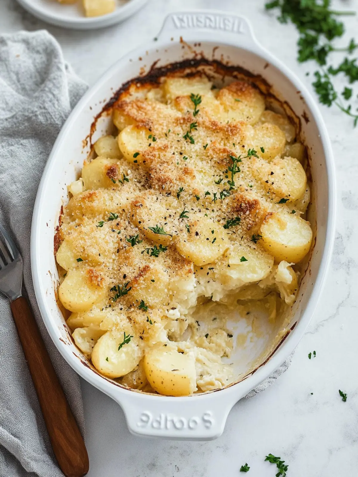 Creamy Potatoes Romanoff: Comfort Food in Every Bite 5 Potatoes Romanoff