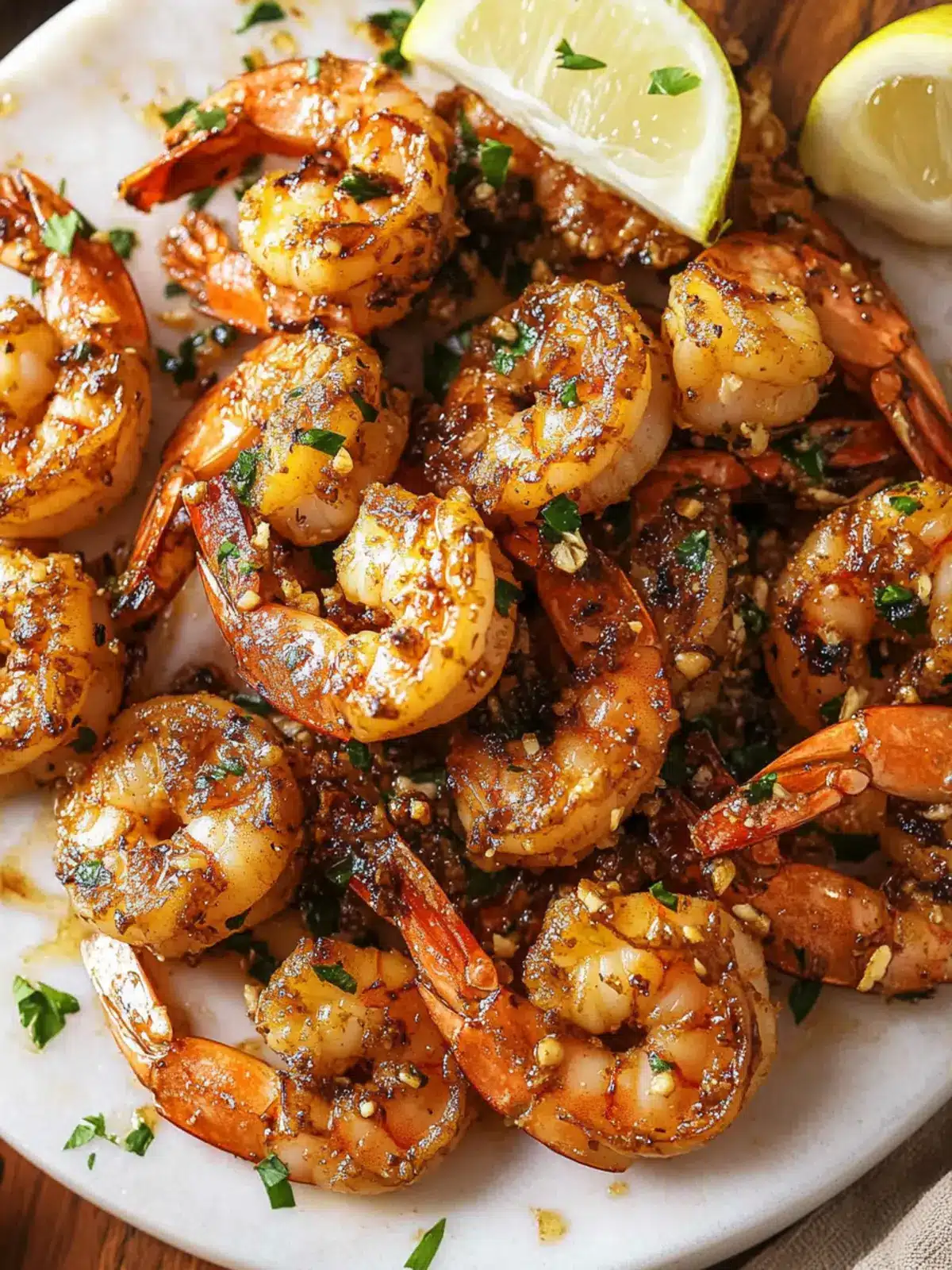 Hawaiian Garlic Shrimp