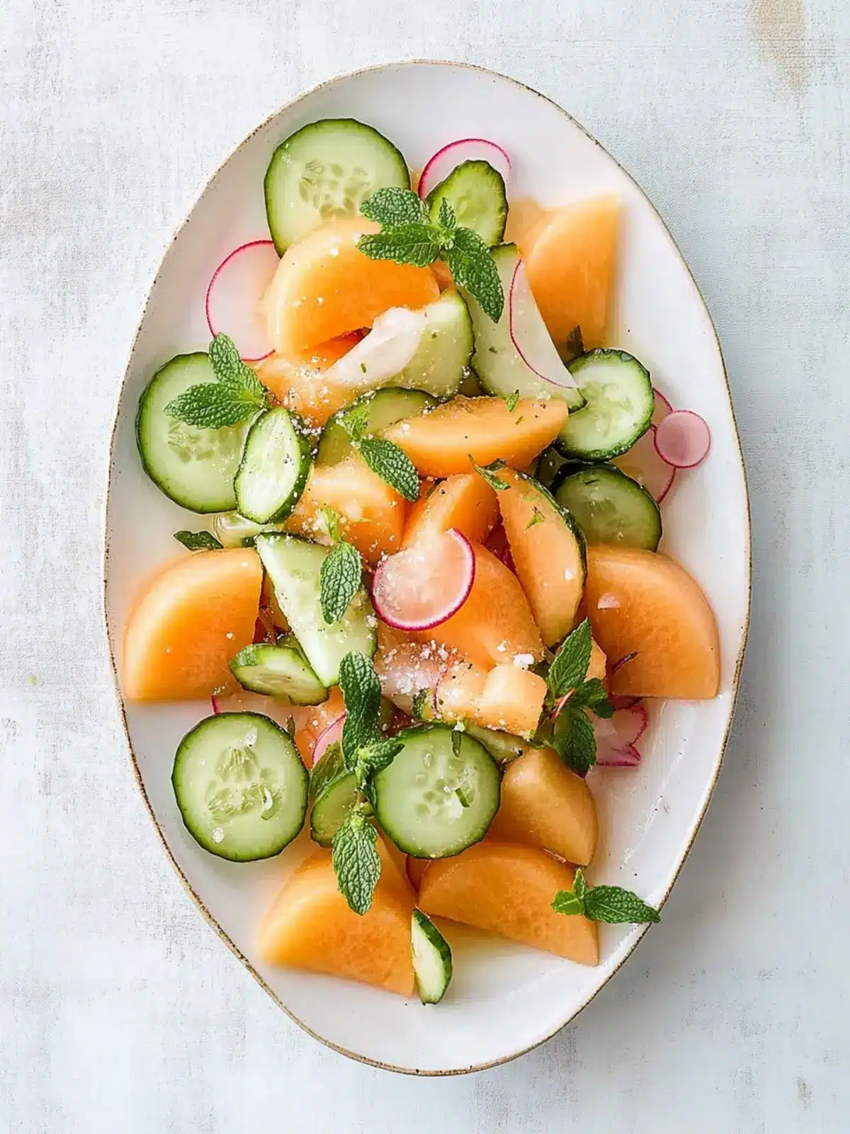 Melon and Cucumber Mint Salad for Ultimate Summer Refreshment 3 Melon and Cucumber Mint Salad