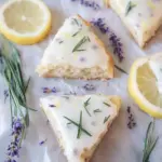 Lavender & Rosemary Scones with Lemon Glaze: A Delightful Treat 44 Lavender & Rosemary Scones + Lemon Glaze
