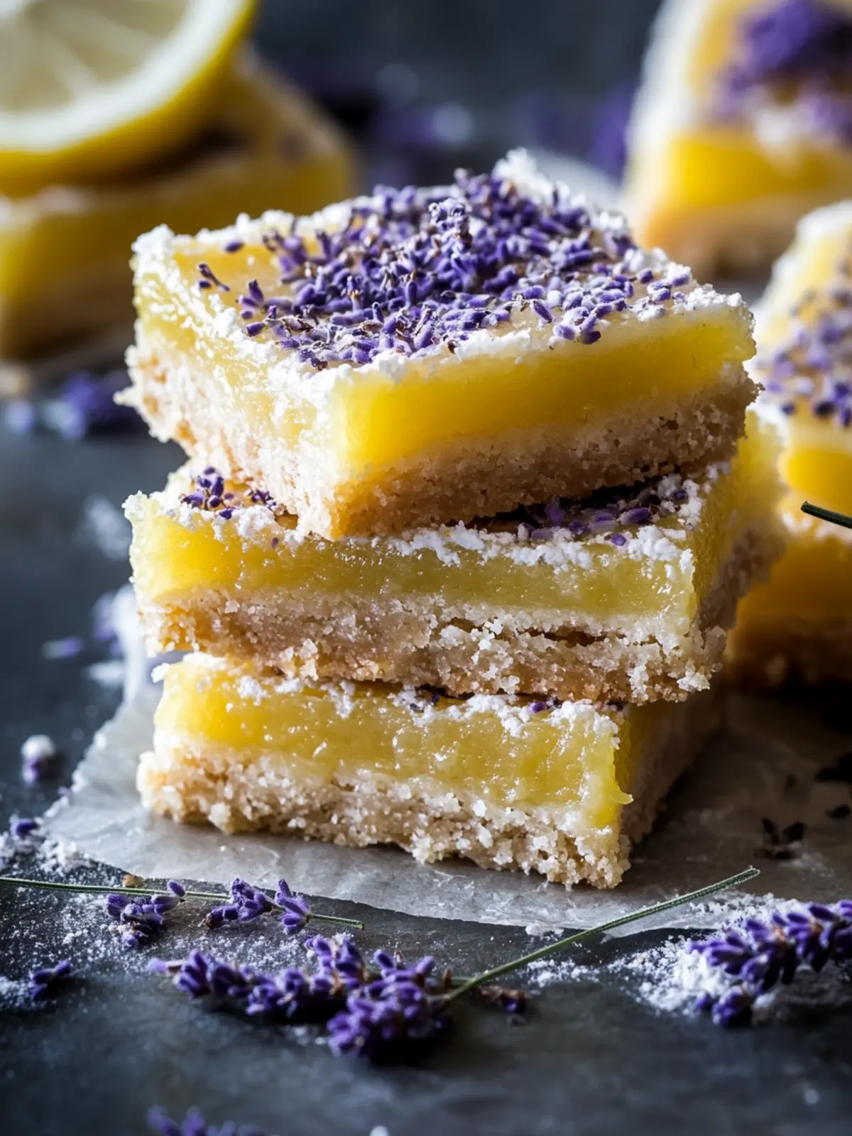 Lavender Lemon Bars to Brighten Your Tea Party Delight 3 Lavender Lemon Bars