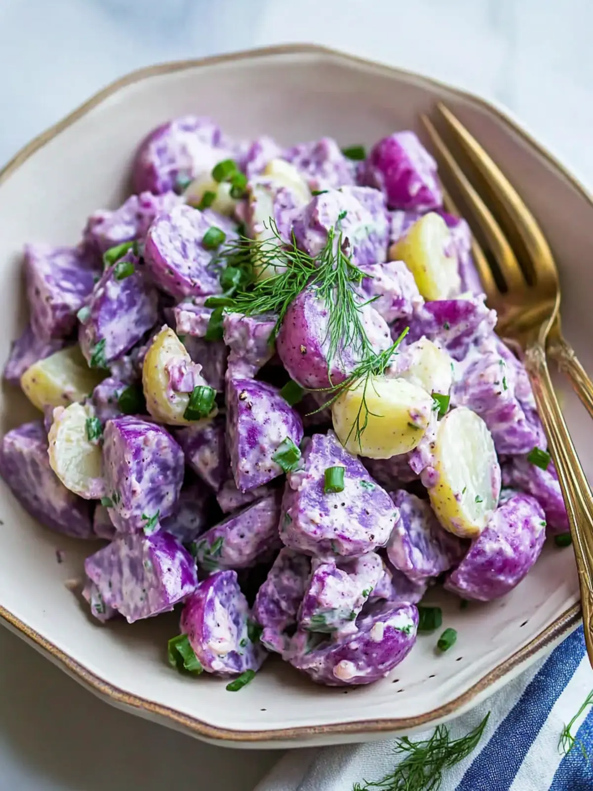 Vibrant Purple Potato Salad That Dazzles Your Dinner Table 3 Purple Potato Salad