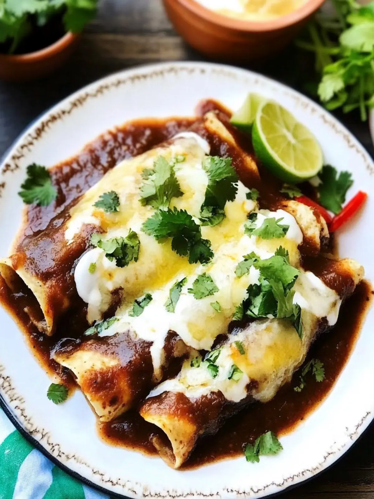 Savory Enfrijoladas: Customizable Comfort Food Delight 2 Enfrijoladas