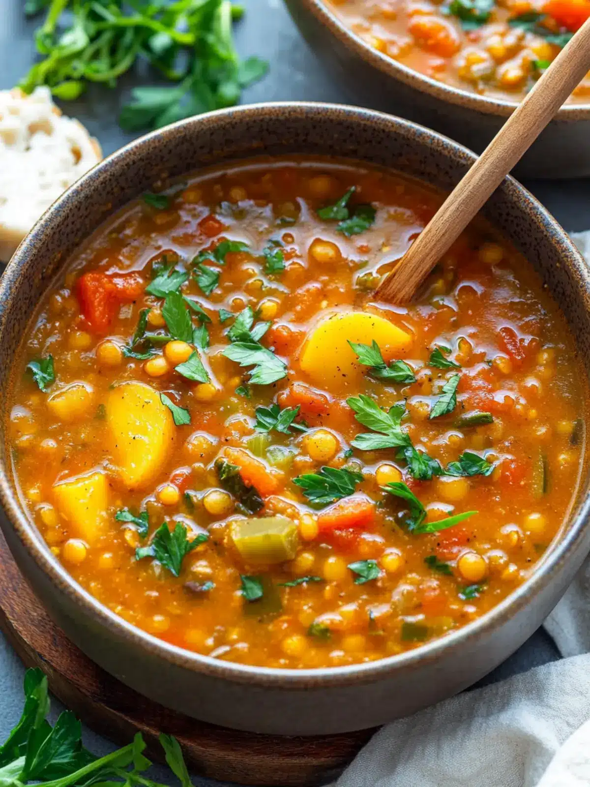 Hearty Vegan Lentil Soup: Your Soul-Warming Comfort Food 4 Hearty Vegan Lentil Soup