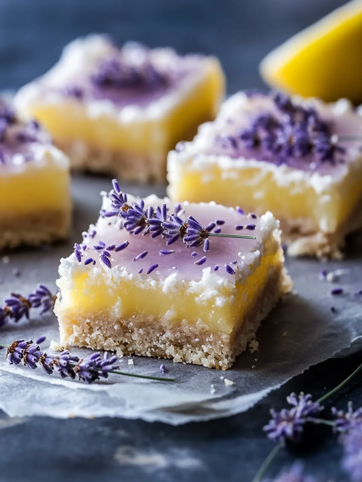 Lavender Lemon Bars to Brighten Your Tea Party Delight 5 Lavender Lemon Bars