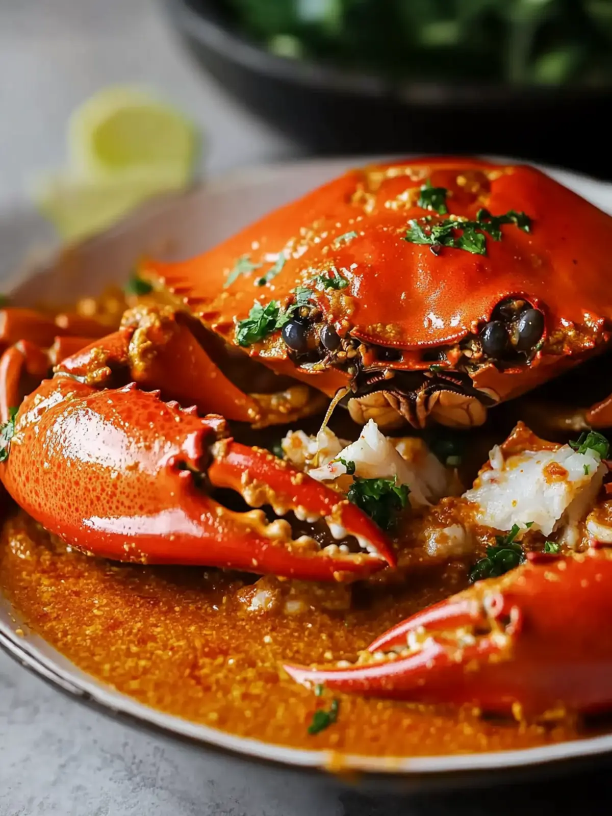Irresistible Singapore Chilli Crab: A Homemade Delight 3 Singapore Chilli Crab