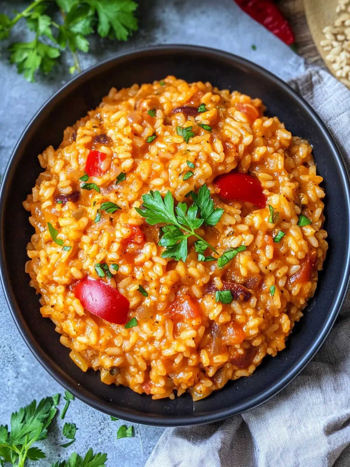 Vegan Cajun Risotto: Spice Up Your Dinner with Comfort! 3 Vegan Cajun Risotto