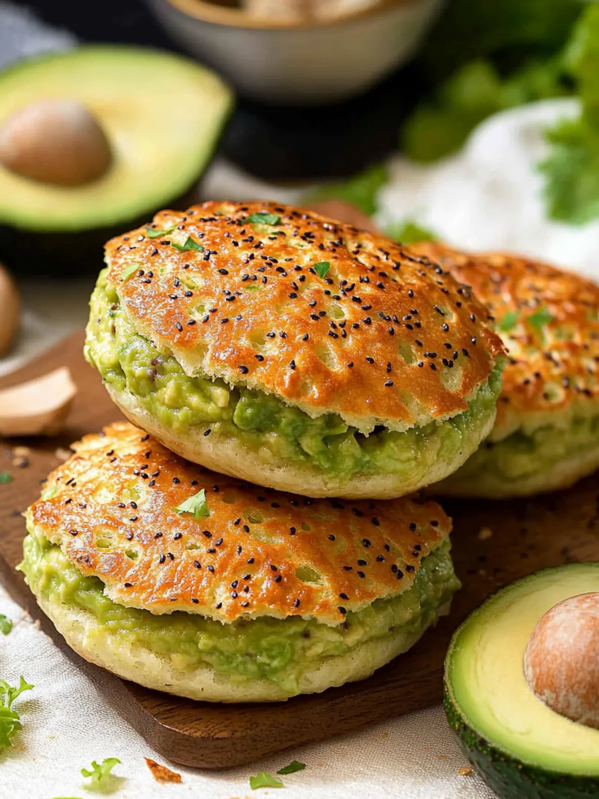 Irresistible 3-Ingredient Avocado Bread Buns You’ll Love 3 3-Ingredient Avocado Bread Buns