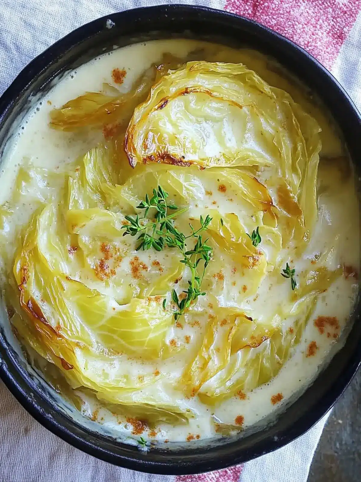 Savory Braised Cabbage with Horseradish Cream Delight 2 Braised Cabbage with Horseradish Cream