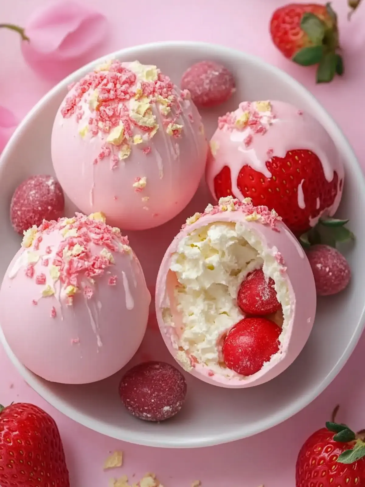 Delicious Strawberry Shortcake Easter Egg Bombs You’ll Love 5 Strawberry Shortcake Easter Egg Bombs