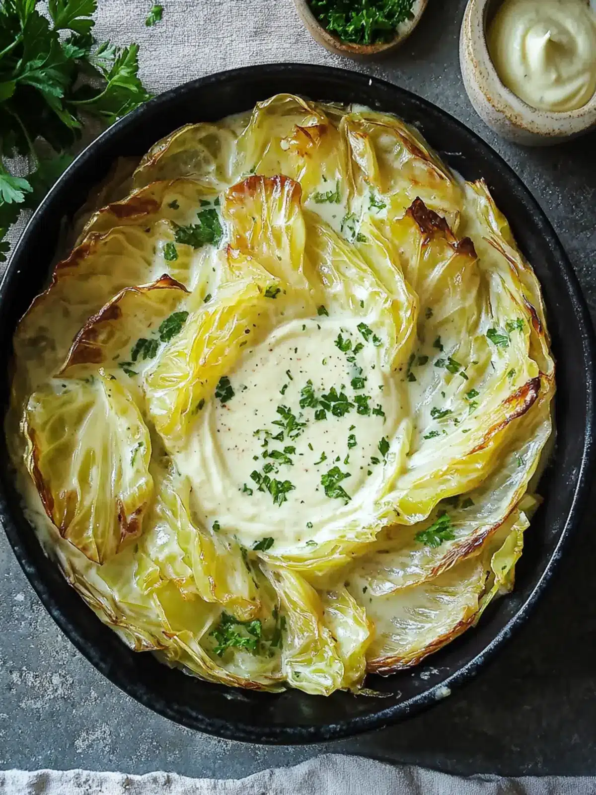 Savory Braised Cabbage with Horseradish Cream Delight 5 Braised Cabbage with Horseradish Cream