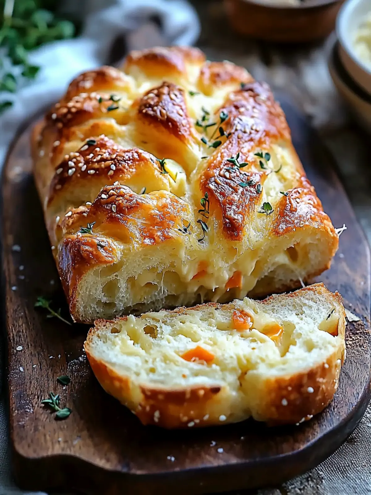 Cheese Bread Magic: Quick Homemade Delight Everyone Craves 3 Cheese Bread