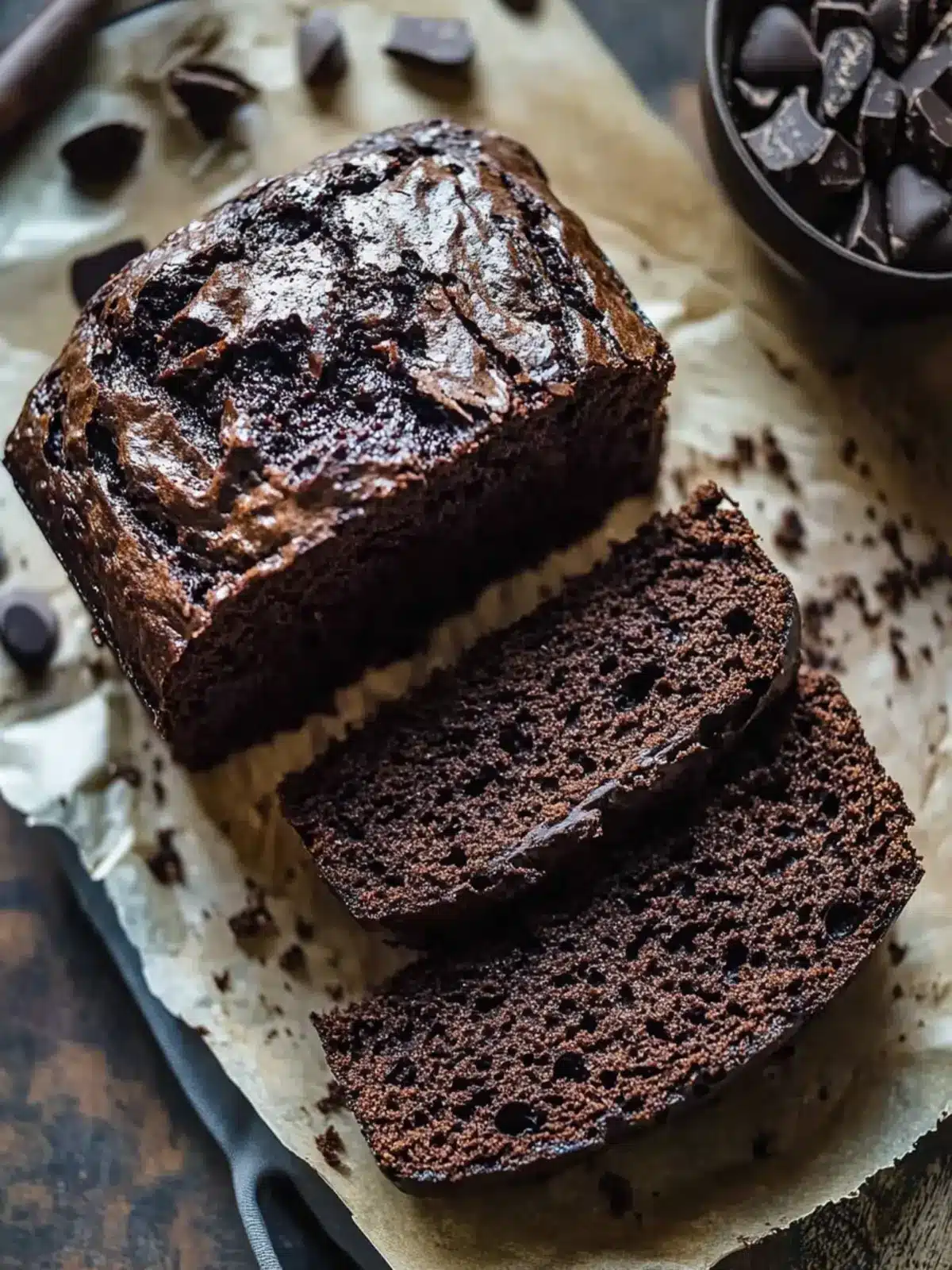Decadent Dark Chocolate Mocha Breakfast Bread You'll Love 2 Dark Chocolate Mocha Breakfast Bread