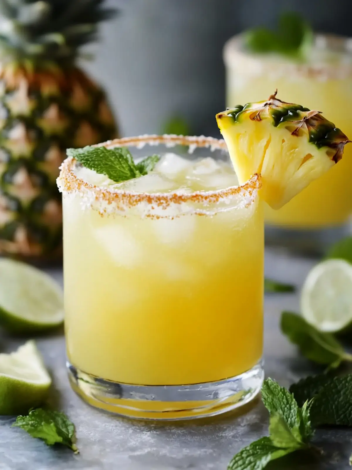 Pineapple Margarita Mocktail: Refreshing Family-Friendly Treat 4 Pineapple Margarita Mocktail