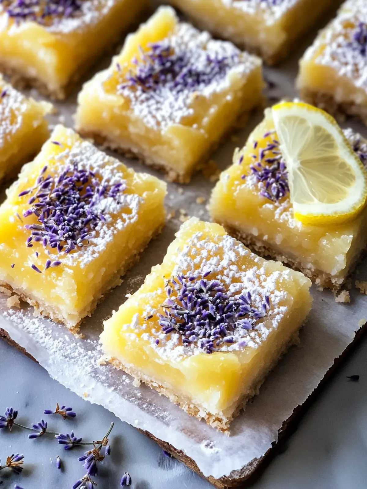 Lavender Lemon Bars to Brighten Your Tea Party Delight 4 Lavender Lemon Bars