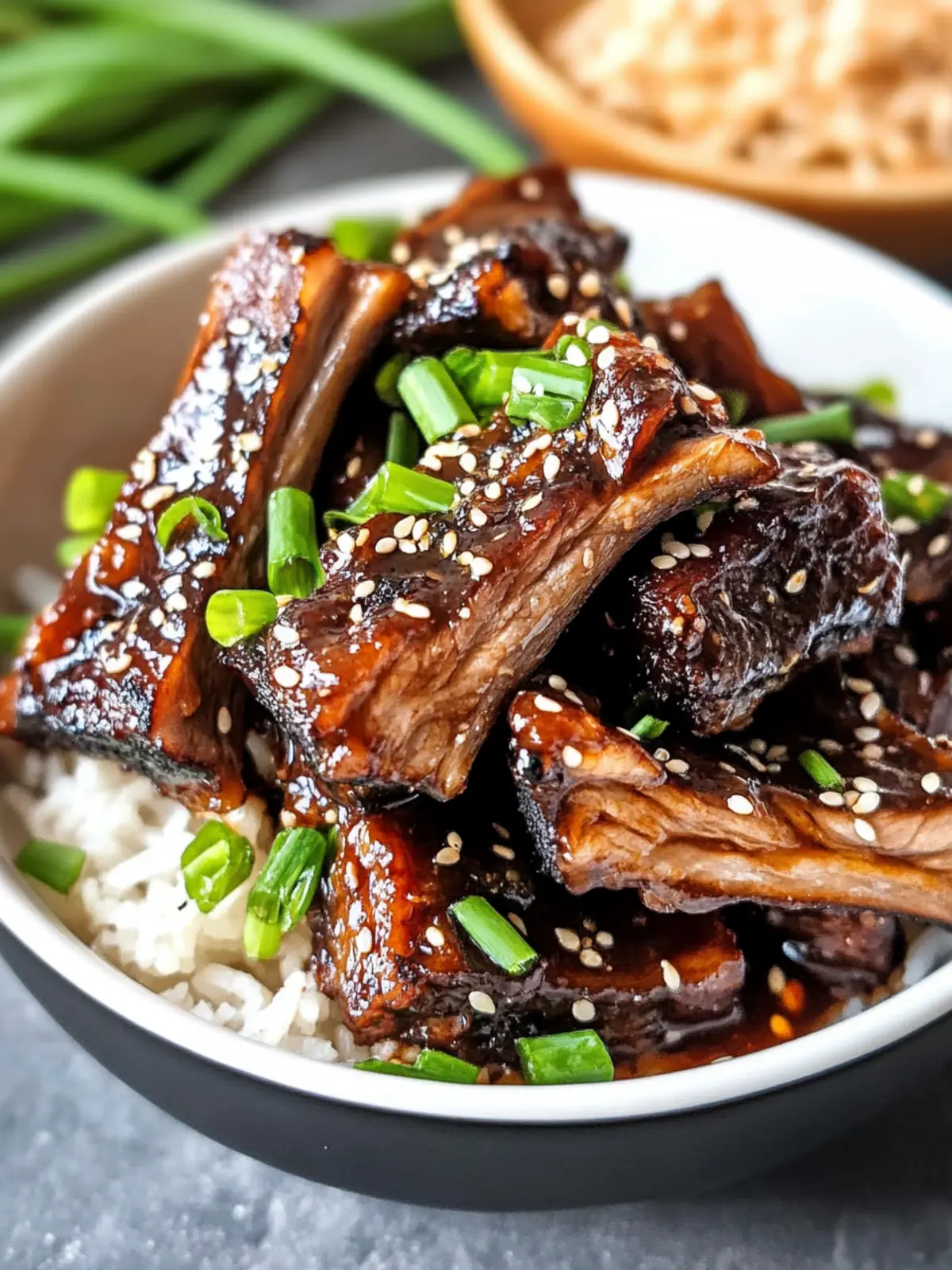 Melt-in-Your-Mouth Slow Cooker Korean Beef Short Ribs 4 Slow Cooker Korean Beef Short Ribs