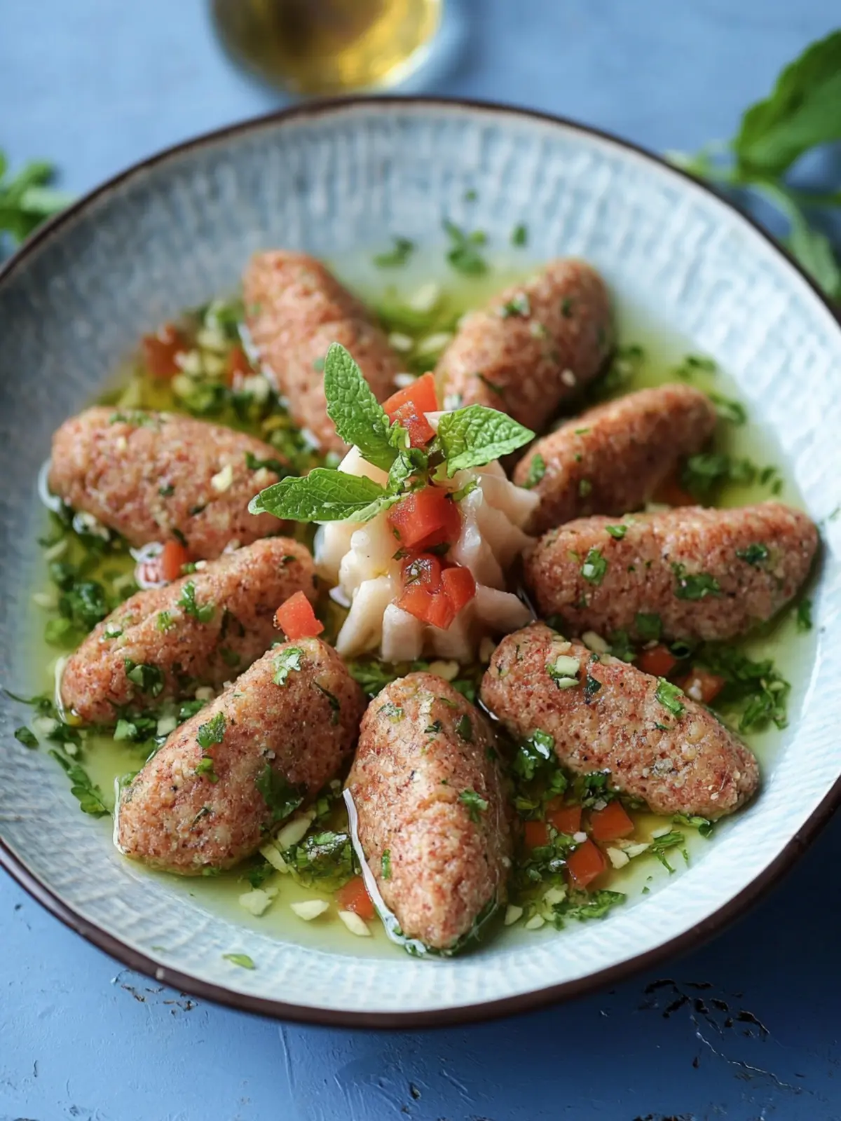 Frakeh (Raw Kibbeh) – Fresh and Flavorful Lebanese Delight 5 Frakeh (raw kibbeh)