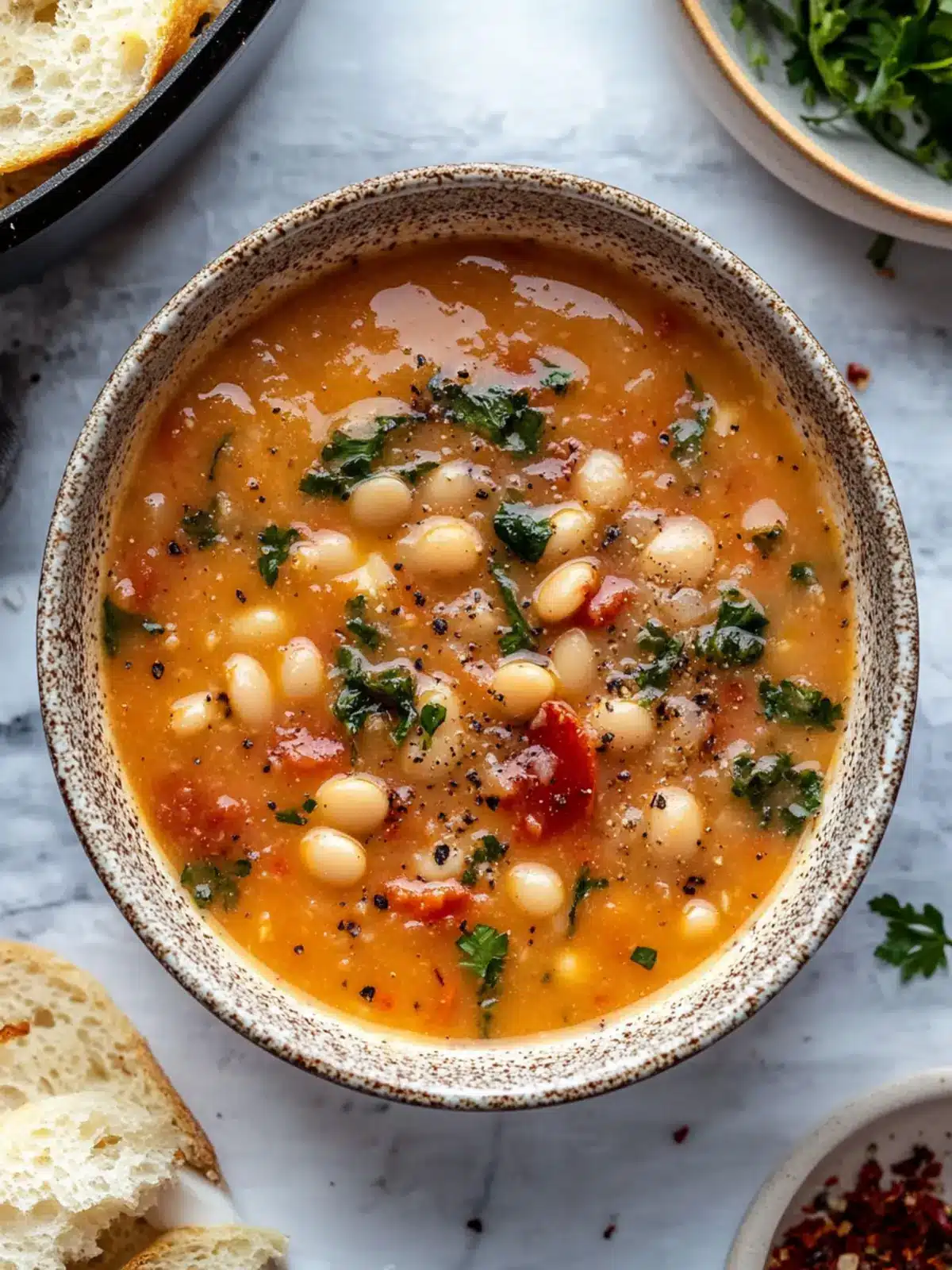 Creamy Fire Roasted White Bean Soup That Warms Your Soul 4 Fire Roasted White Bean Soup.
