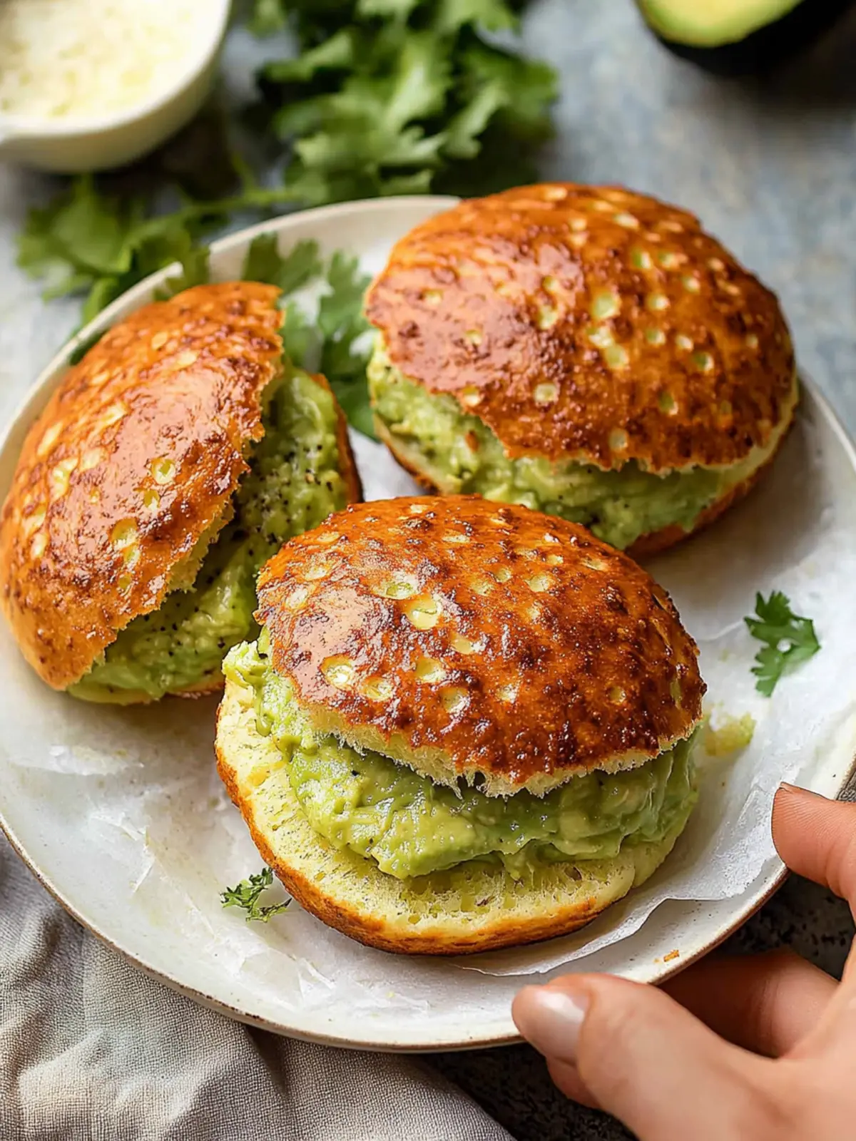 Irresistible 3-Ingredient Avocado Bread Buns You’ll Love 4 3-Ingredient Avocado Bread Buns