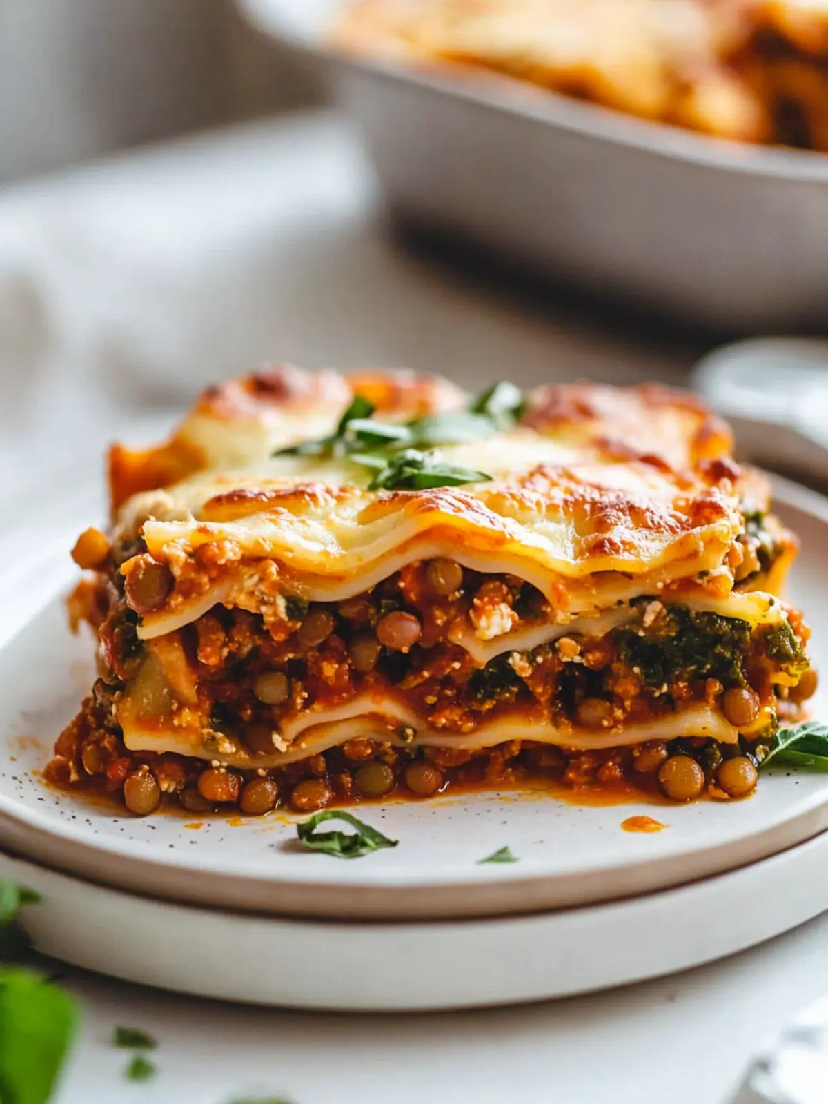 Hearty Lentil Lasagna That Will Impress Anyone at Dinner 2 Lentil Lasagna