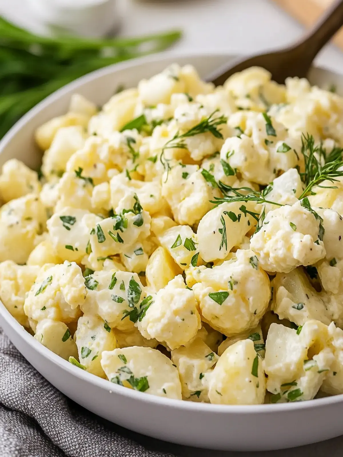 Deliciously Creamy Cauliflower Potato Salad for Any Occasion 2 Cauliflower Potato Salad