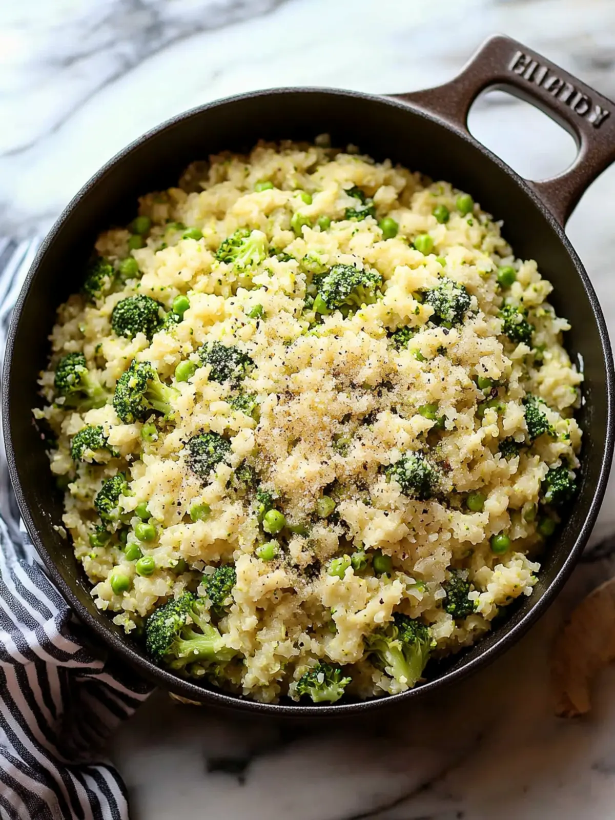 Cheesy Broccoli Cauliflower Rice: Your New Favorite Side Dish 4 Cheesy Broccoli Cauliflower Rice