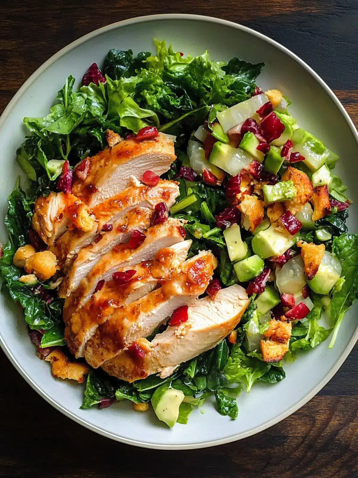 Delicious Roasted Chicken and Winter Greens Salad for Comfort 5 Roasted Chicken and Winter Greens Salad