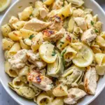 Lemon Chicken Artichoke Pasta Salad for Vibrant Flavor Lovers 6 Lemon Chicken Artichoke Pasta Salad.