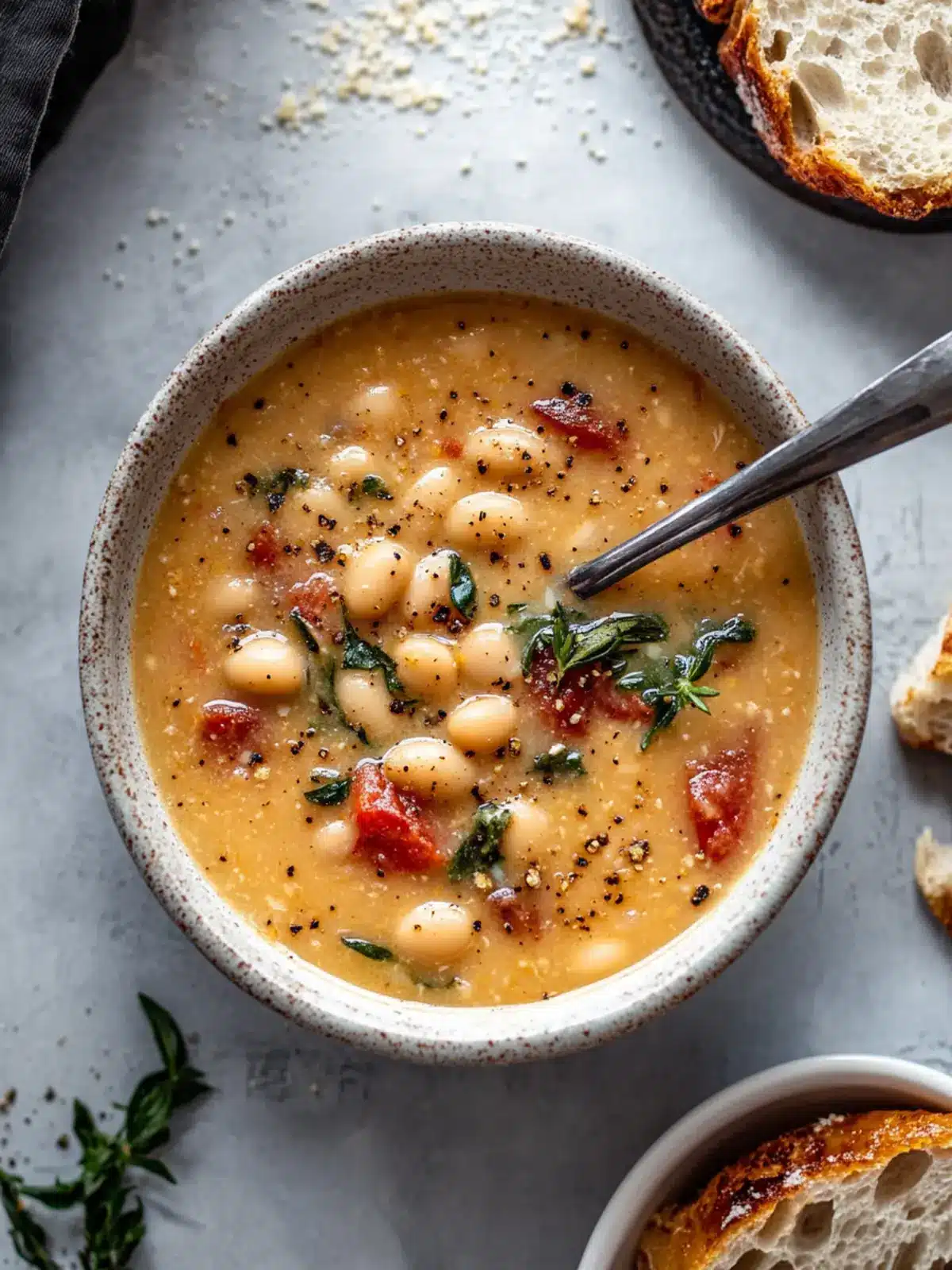 Creamy Fire Roasted White Bean Soup That Warms Your Soul 3 Fire Roasted White Bean Soup.