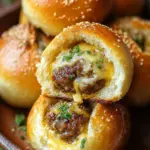 Garlic Parmesan Cheeseburger Bombs: The Ultimate Game Night Snack 10 Garlic Parmesan Cheeseburger Bombs