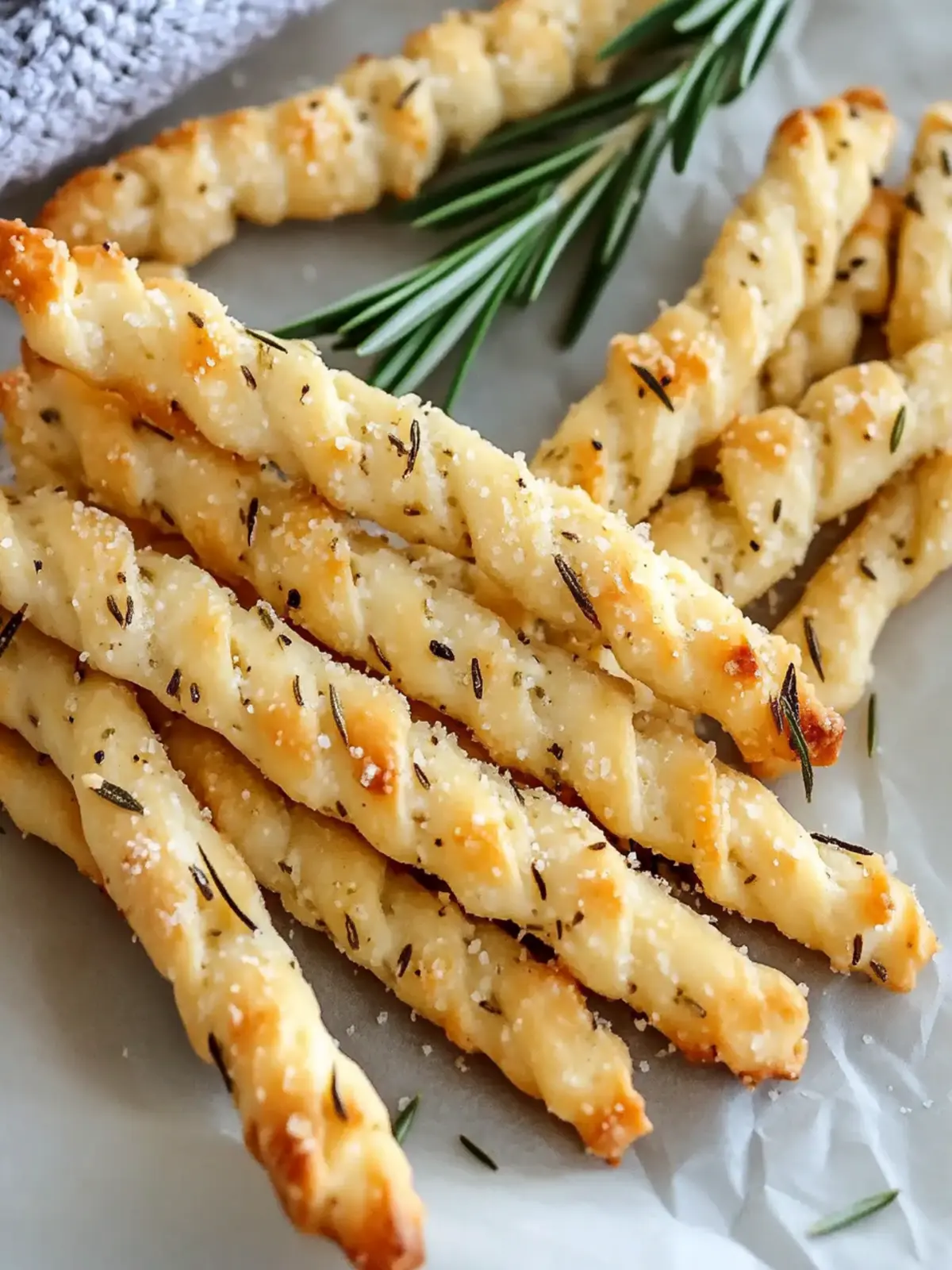 Crispy Rosemary Parmesan Cheese Straws for Effortless Entertaining 4 Rosemary Parmesan Cheese Straws