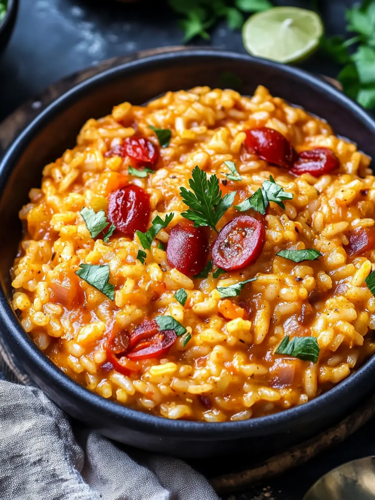 Vegan Cajun Risotto: Spice Up Your Dinner with Comfort! 5 Vegan Cajun Risotto