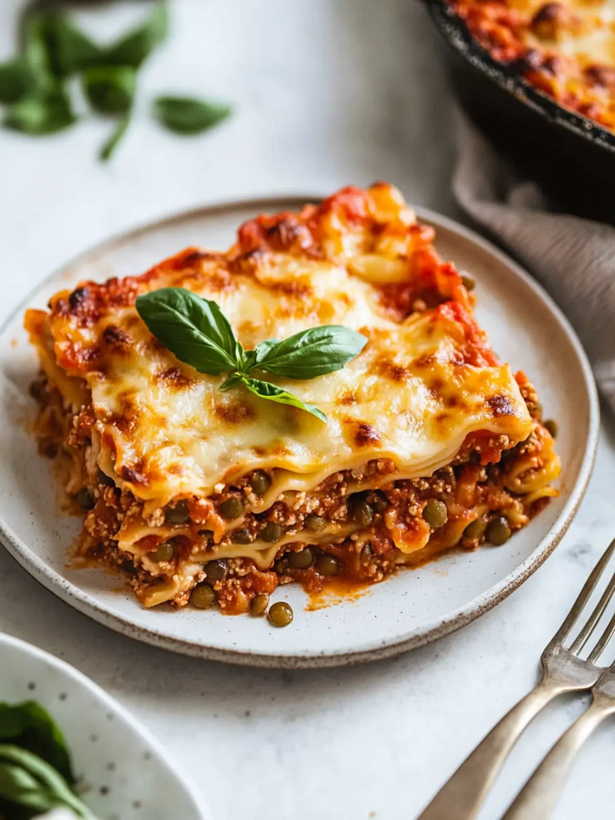 Hearty Lentil Lasagna That Will Impress Anyone at Dinner 4 Lentil Lasagna