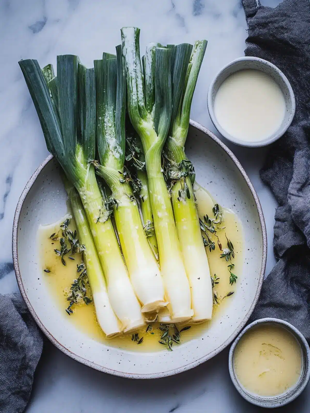 Braised Leeks with Beurre Blanc: A Gourmet Home Treat 5 Braised Leeks with Beurre Blanc