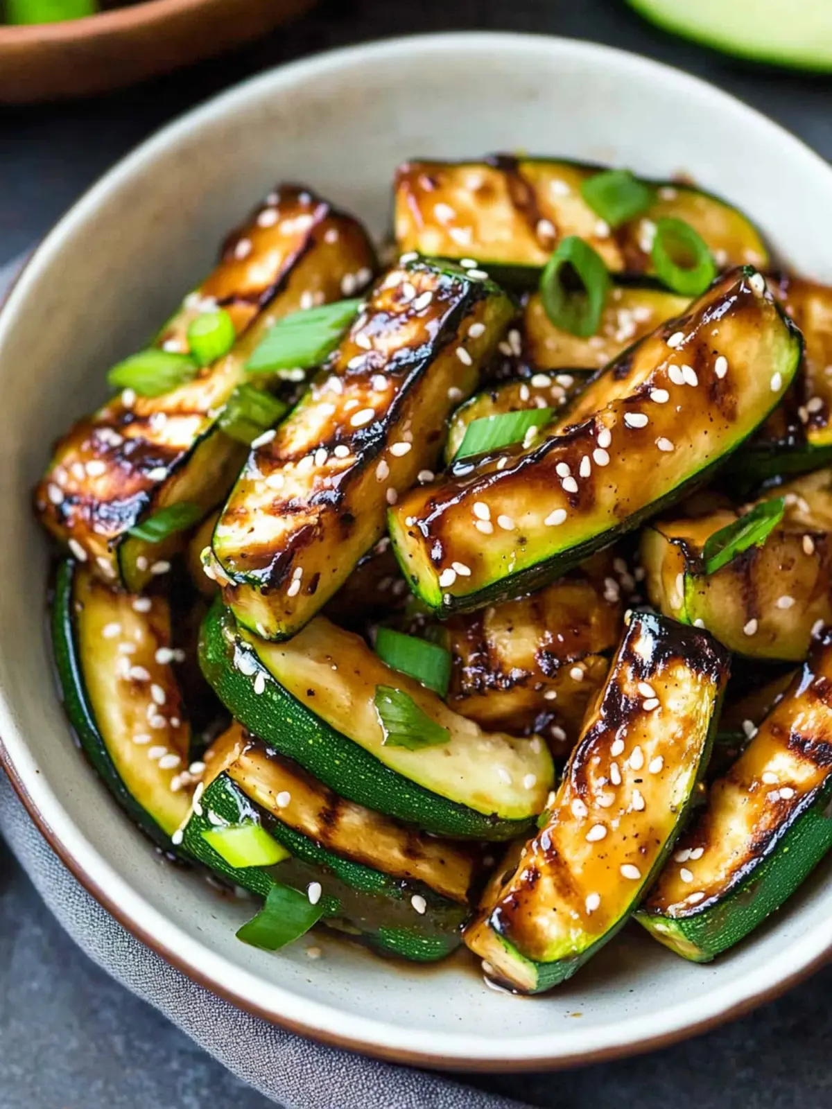 Savory Hibachi Zucchini: Your Quick & Delicious Side Dish! 2 Hibachi Zucchini