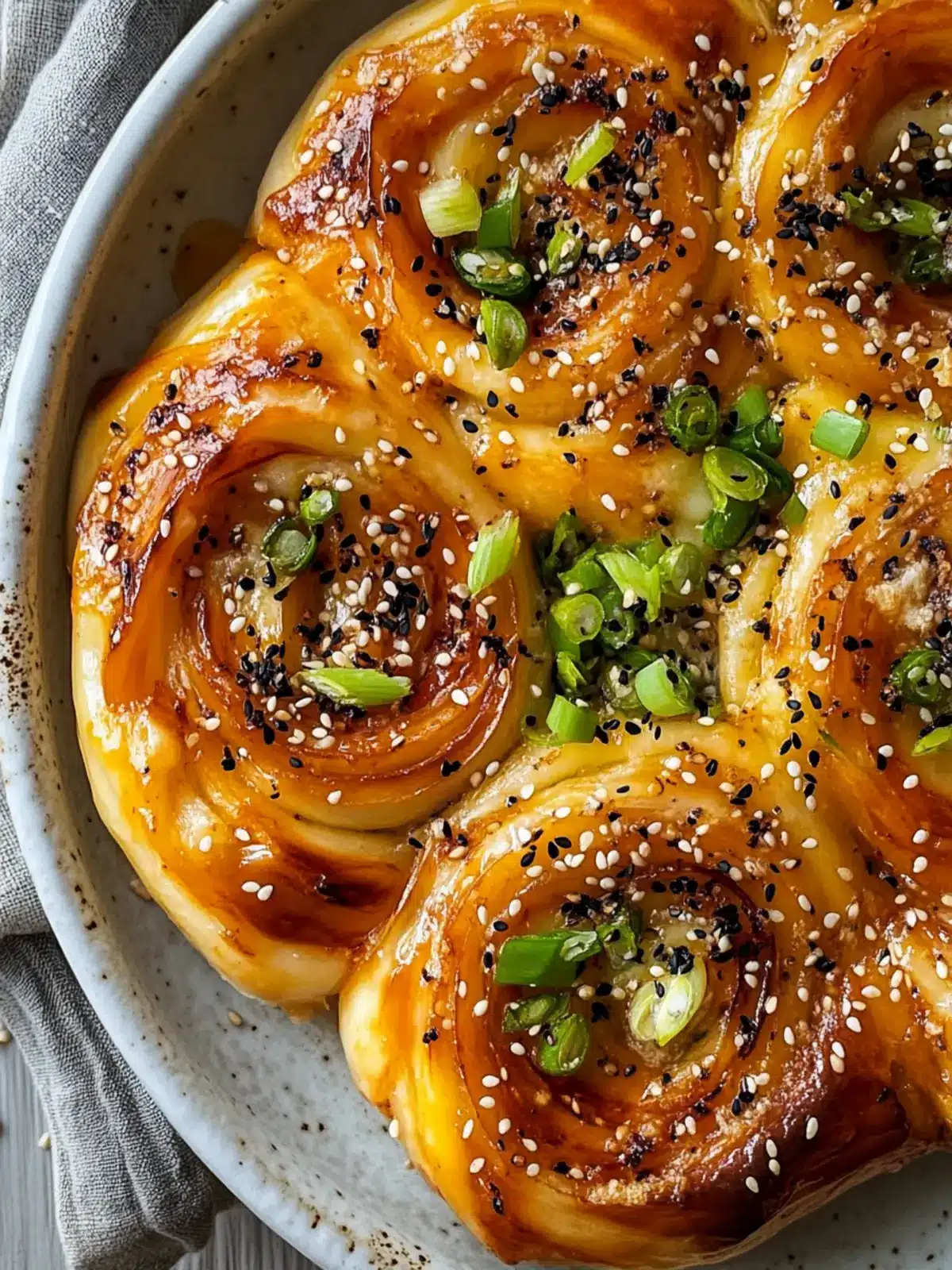 Cheesy Gochujang & Spring Onion Swirls that Wow Every Bite 4 Cheesy Gochujang & Spring Onion Swirls