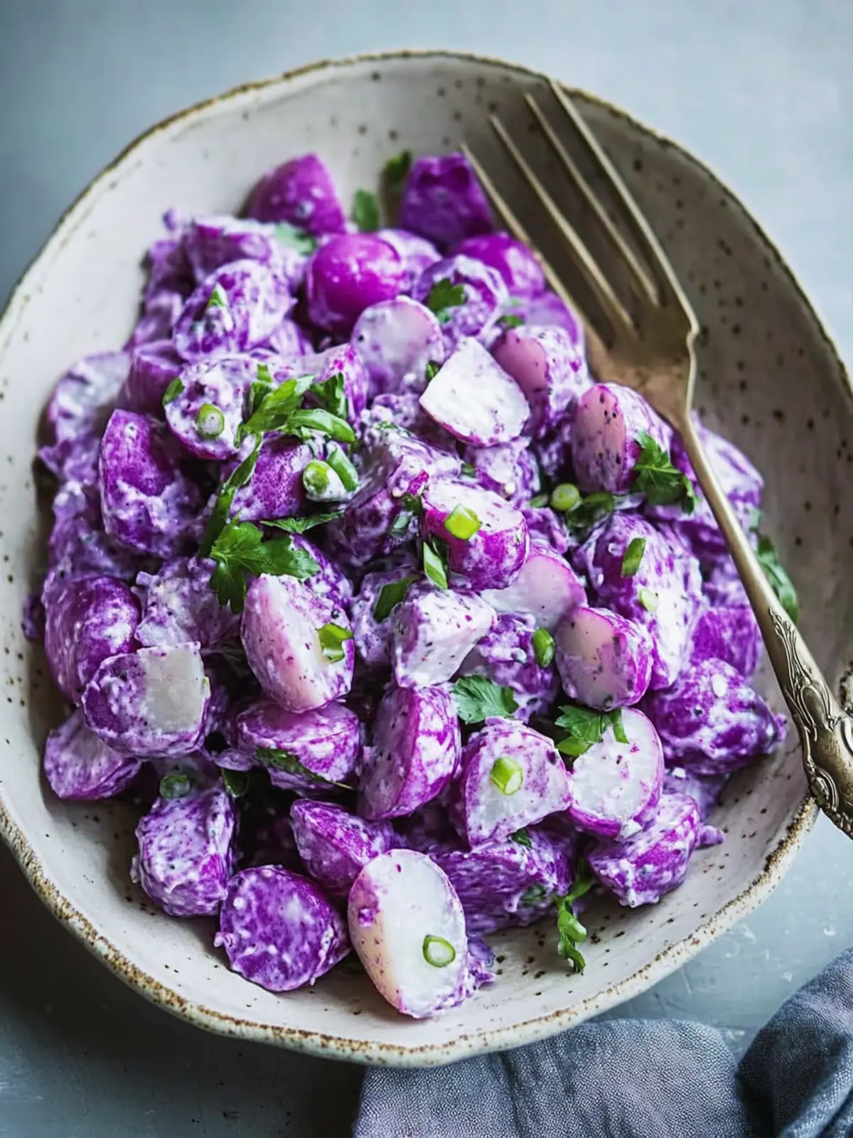 Vibrant Purple Potato Salad That Dazzles Your Dinner Table 2 Purple Potato Salad