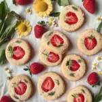 Delightful Strawberry Pressed Chamomile Cookies to Savor 6 Strawberry Pressed Chamomile Cookies