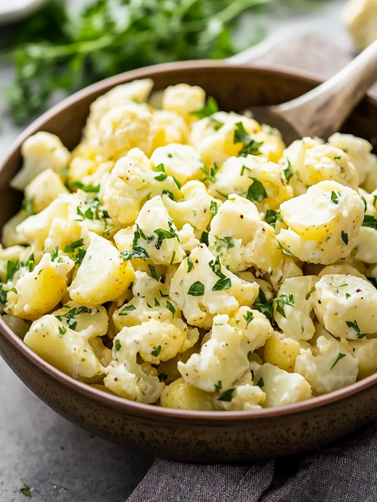 Deliciously Creamy Cauliflower Potato Salad for Any Occasion 4 Cauliflower Potato Salad