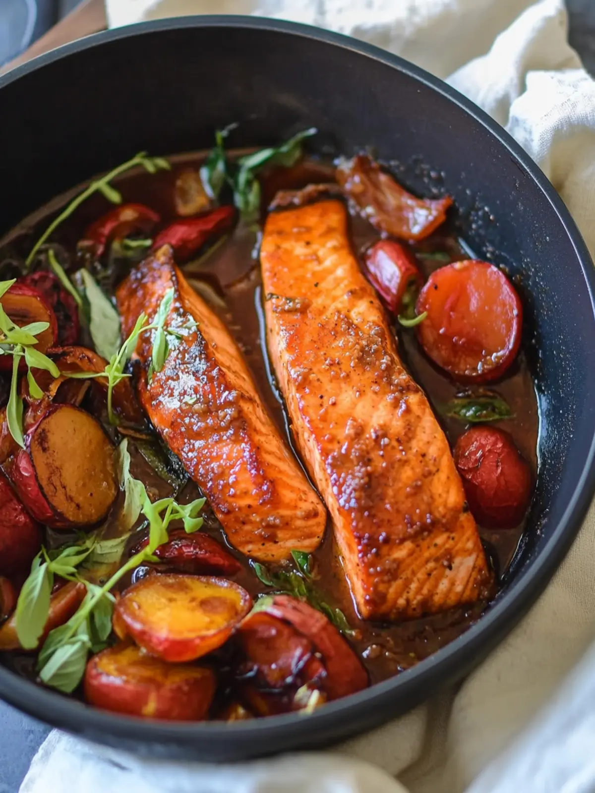 Savory Brown Stew Salmon: Your 30-Minute Flavor Adventure 3 Brown Stew Salmon