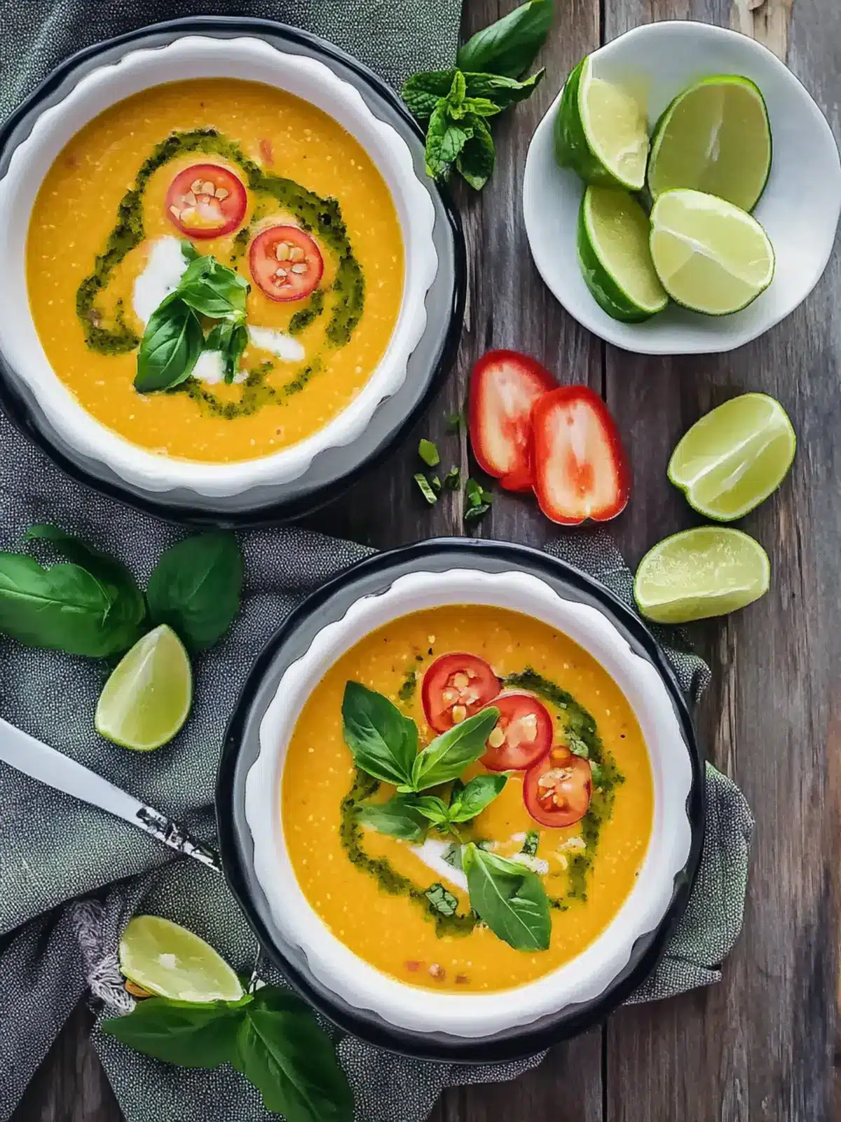 Refreshing Thai Gazpacho: Cool Off with Coconut Bliss 5 Thai Gazpacho